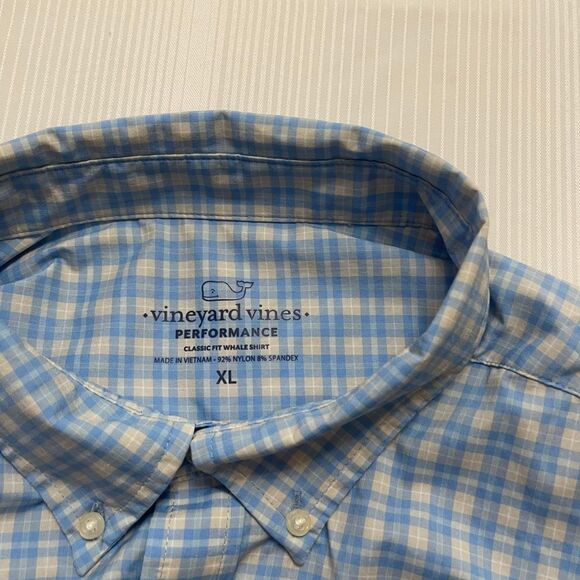 Vineyard Vines Classic Fit Whale Shirt Long Sleeve Button Down Size XL - Picture 2 of 7